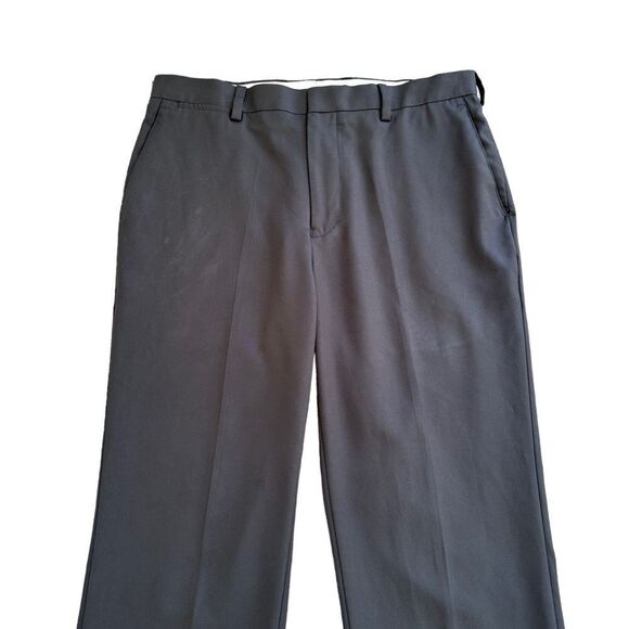 🔃Louis Raphael Men's Gray Tailored Straight Leg Dress Pants - Picture 3 of 9